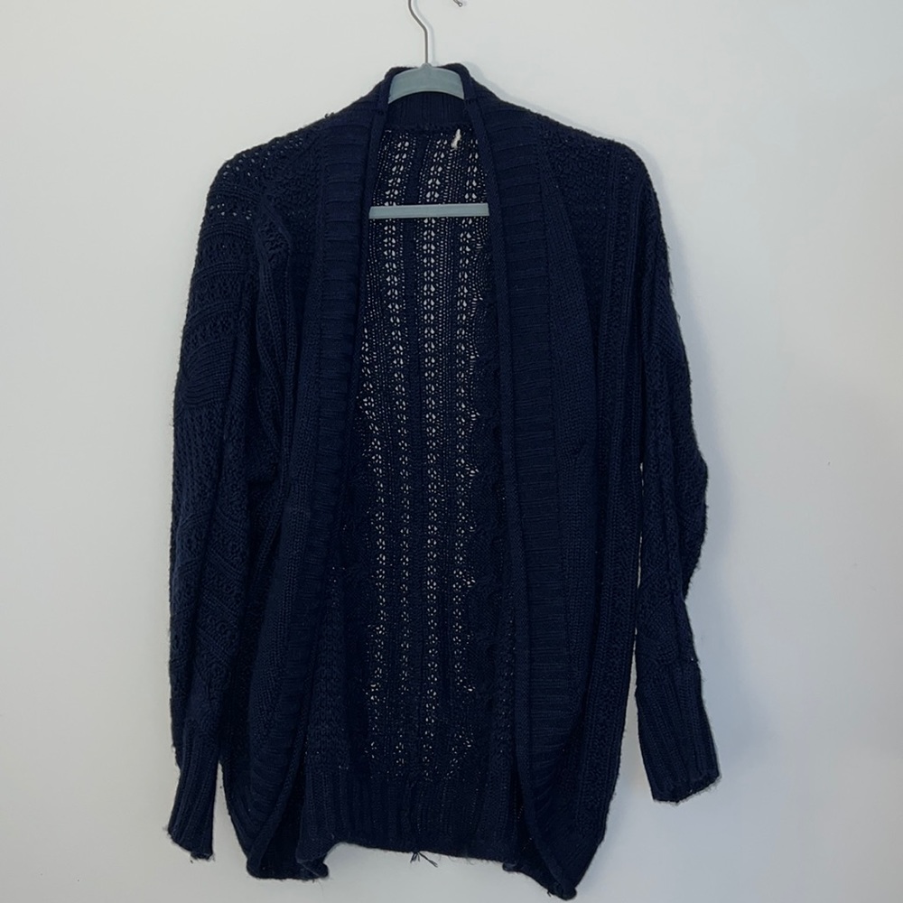 Women’s Blue Cardigan